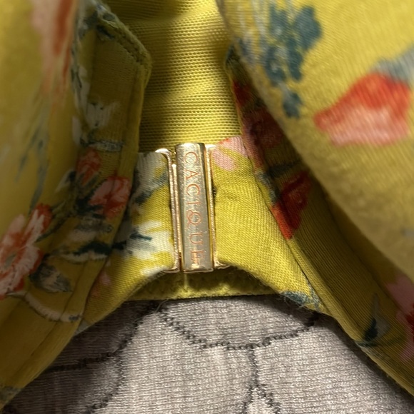 Cacique Yellow Floral Bra - Picture 2 of 5